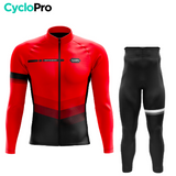 Tenue cycliste hiver Rouge - Agility