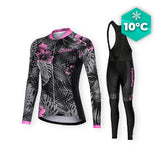 TENUE VÉLO FEMME AUTOMNE - Natura+ tenue de cyclisme CycloPro Avec S 