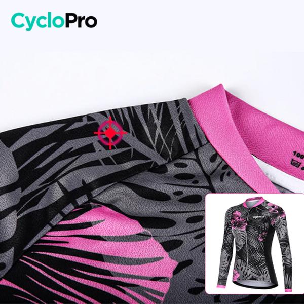 MAILLOT LONG DE CYCLISME NATURA - HIVER