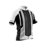 tenue cyclisme blanche atypic maillot 3 4