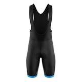 tenue cyclisme bleu ecco cuissard face