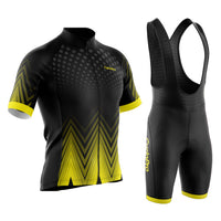 tenue cyclisme jaune ecco