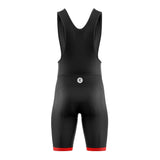 tenue cyclisme rouge turbo cuissard dos