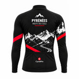Tenue cycliste hiver noire et rouge - Route des cols - photo 2