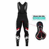 Tenue cycliste hiver noire et rouge - Route des cols - photo 5