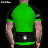 Tenue De Cyclisme Été Verte - Collection Eklïps