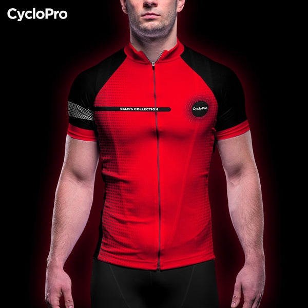 Tenue De Cyclisme Été Rouge - Collection Eklïps - DESTOCKAGE