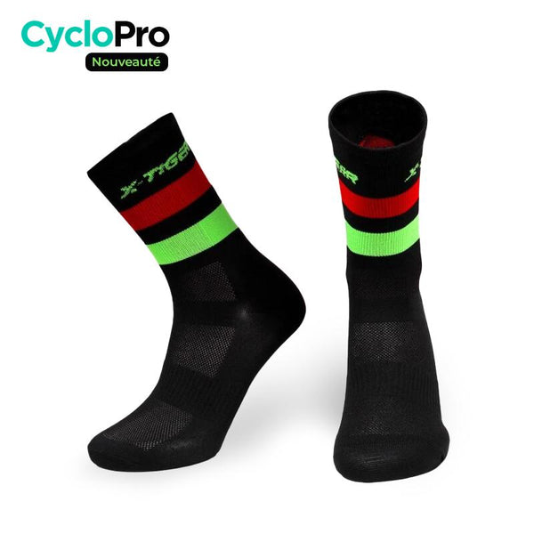 Chaussettes cyclisme noires basses