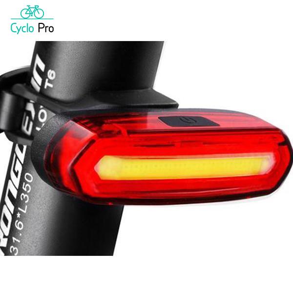 Avertisseur arrière USB - ULTRAPRO Eclairage vtt Cycling light 