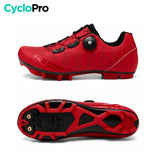 Chaussures Rouges VTT/MTB - XC chaussures vélo xc CycloPro 