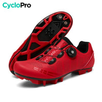 Chaussures vélo Rouges VTT/MTB - XC chaussures vélo xc CycloPro 38 