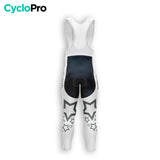 COLLANT CYCLISTE AUTOMNE HOMME BLANC - STAR+ cuissard long homme GT-Cycle Outdoor Store XS 