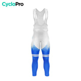COLLANT CYCLISTE AUTOMNE HOMME BLEU - CRISTAL+ cuissard long homme GT-Cycle Outdoor Store XS 