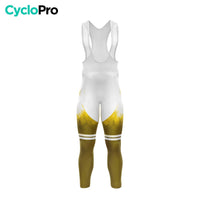 COLLANT CYCLISTE AUTOMNE HOMME JAUNE - CRISTAL+ cuissard long homme GT-Cycle Outdoor Store XS 