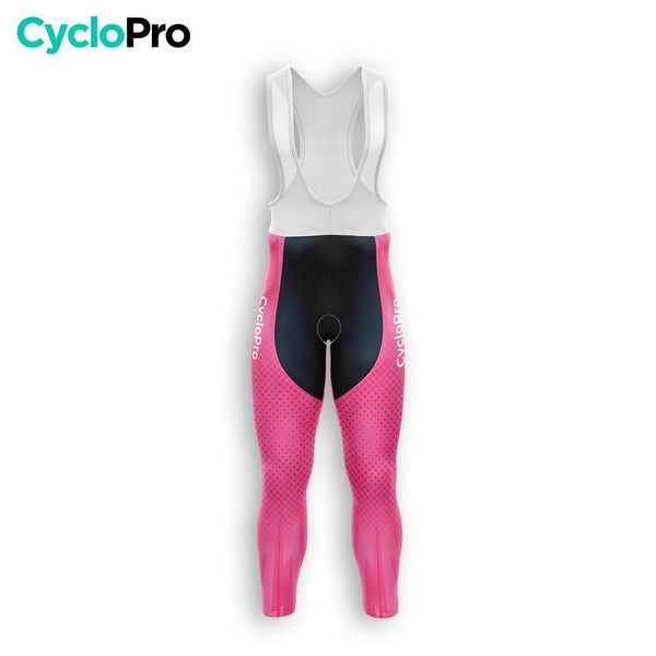 COLLANT CYCLISTE AUTOMNE HOMME ROSE - SPEED+ cuissard long homme GT-Cycle Outdoor Store XS 