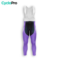 COLLANT CYCLISTE AUTOMNE HOMME VIOLET - SPEED+ cuissard long homme GT-Cycle Outdoor Store XS 