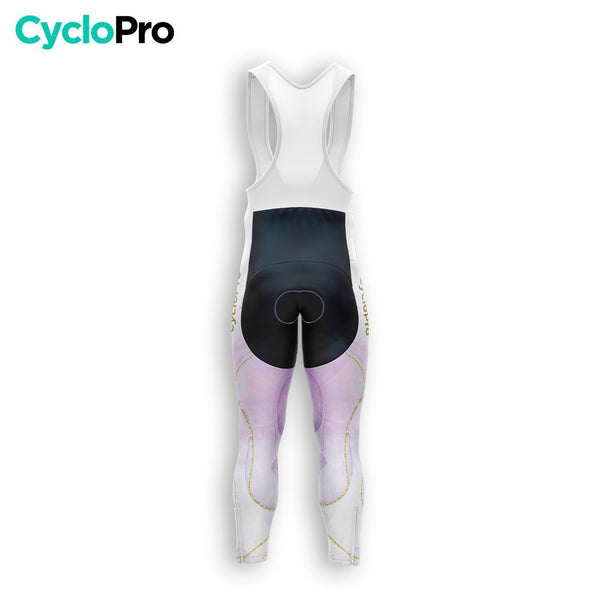 COLLANT CYCLISTE AUTOMNE HOMME VIOLET - TEINTE+ cuissard long homme GT-Cycle Outdoor Store 