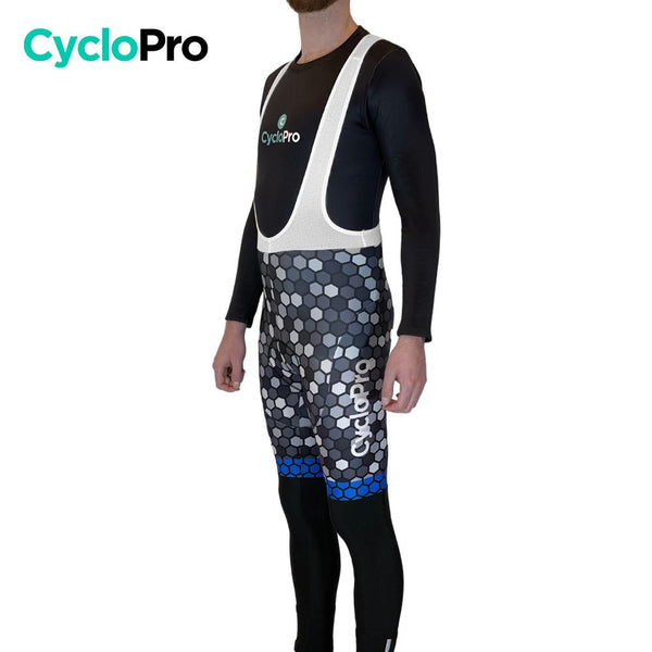 COLLANT CYCLISTE BLEU ATMOSPHÈRE+ - HIVER collant thermique homme GT-Cycle Outdoor Store 