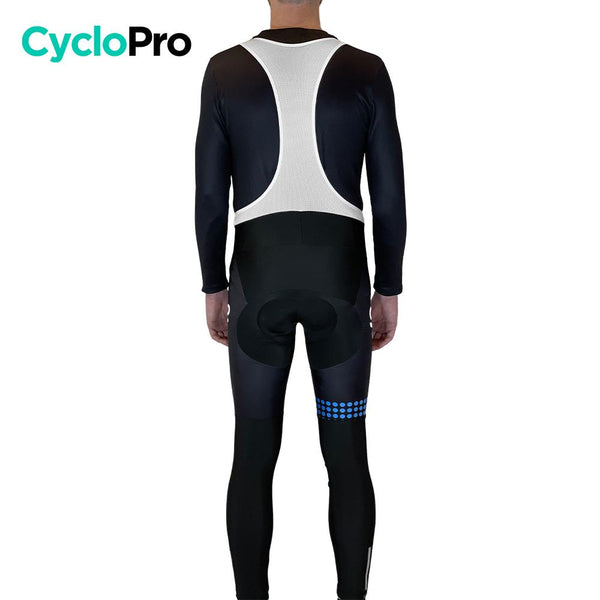 COLLANT CYCLISTE BLEU LIBERTY+ - AUTOMNE - HOMME cuissard long homme GT-Cycle Outdoor Store 