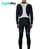 COLLANT CYCLISTE BLEU LIBERTY+ - HIVER - DESTOCKAGE collant thermique homme Cyclo Pro 