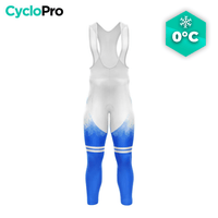 COLLANT CYCLISTE HIVER HOMME BLEU - CRISTAL+ cuissard long homme GT-Cycle Outdoor Store XS 