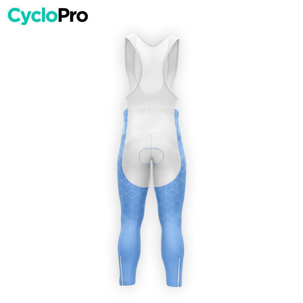 COLLANT CYCLISTE HIVER HOMME / BLEU - CUBIC+ cuissard long homme GT-Cycle Outdoor Store 