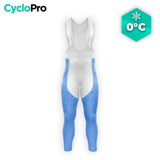 COLLANT CYCLISTE HIVER HOMME / BLEU - CUBIC+ cuissard long homme GT-Cycle Outdoor Store XS 