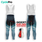 COLLANT CYCLISTE HIVER HOMME / BLEU - SNOW+ cuissard long homme GT-Cycle Outdoor Store 