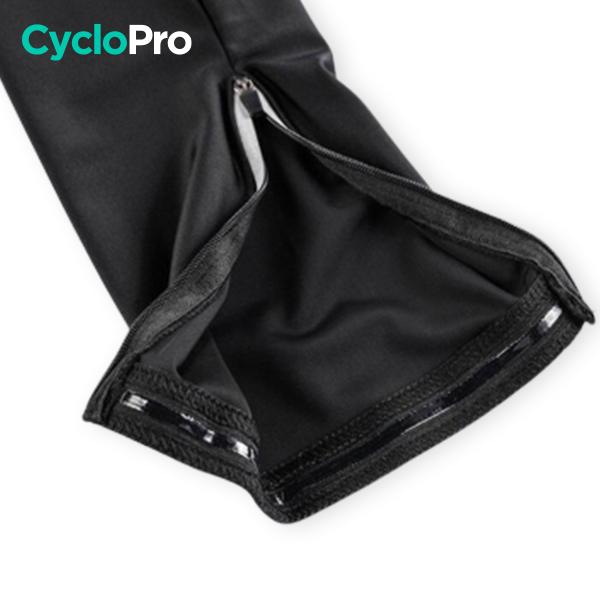 COLLANT CYCLISTE HIVER HOMME NOIR - CRISTAL+ cuissard long homme GT-Cycle Outdoor Store 