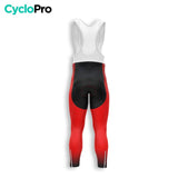 COLLANT CYCLISTE HIVER HOMME / ROUGE - COCCINELLE+ cuissard long homme GT-Cycle Outdoor Store 