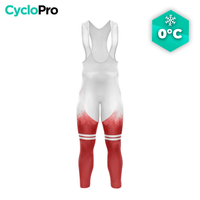 COLLANT CYCLISTE HIVER HOMME ROUGE - CRISTAL+ cuissard long homme GT-Cycle Outdoor Store XS 