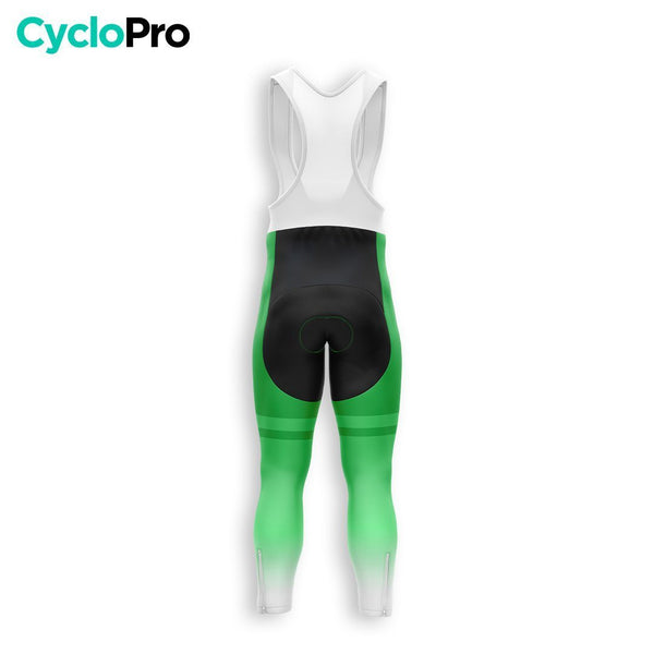 COLLANT CYCLISTE HIVER HOMME / VERT - DIMENSION+ cuissard long homme GT-Cycle Outdoor Store 