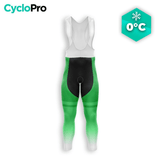 COLLANT CYCLISTE HIVER HOMME / VERT - DIMENSION+ cuissard long homme GT-Cycle Outdoor Store XS 