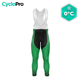 COLLANT CYCLISTE HIVER HOMME / VERT - DIMENSION+ cuissard long homme GT-Cycle Outdoor Store XS 