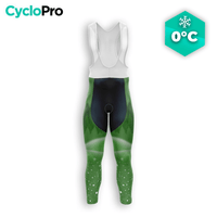 COLLANT CYCLISTE HIVER HOMME VERT - SNOW+ cuissard long homme GT-Cycle Outdoor Store XS 