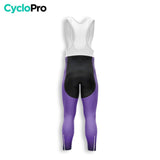 COLLANT CYCLISTE HIVER HOMME / VIOLET - COCCINELLE+ cuissard long homme GT-Cycle Outdoor Store 