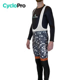COLLANT CYCLISTE ORANGE ATMOSPHÈRE+ - AUTOMNE - HOMME cuissard long homme GT-Cycle Outdoor Store 