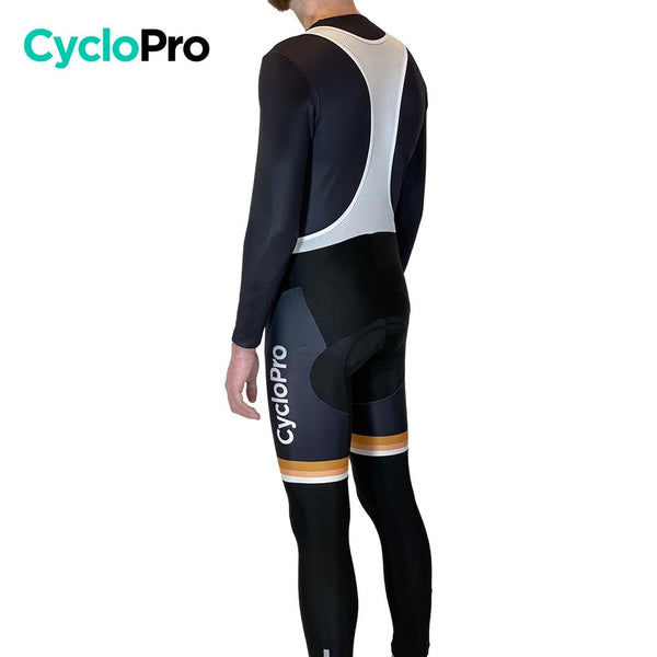 COLLANT CYCLISTE ORANGE ÉVASION+ - AUTOMNE - HOMME cuissard long homme GT-Cycle Outdoor Store 