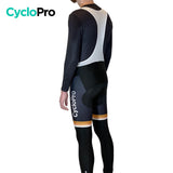 COLLANT CYCLISTE ORANGE ÉVASION+ - HIVER collant thermique homme GT-Cycle Outdoor Store 