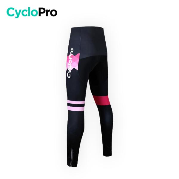 Collant d'hiver pour femmes avec doublure thermique et finition faux