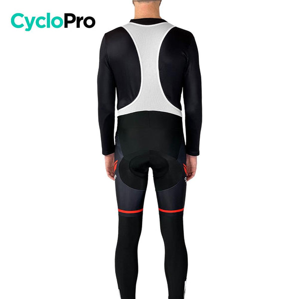 COLLANT CYCLISTE ROUGE - AUTOMNE - HOMME cuissard long homme GT-Cycle Outdoor Store 
