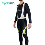 COLLANT CYCLISTE THERMIQUE JAUNE - HIVER - HOMME cuissard long homme GT-Cycle Outdoor Store 