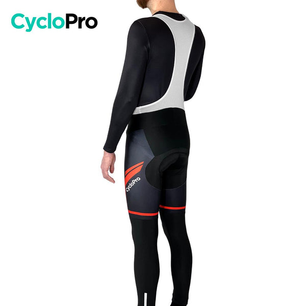 COLLANT CYCLISTE THERMIQUE ROUGE - HIVER - HOMME Cuissard long pour homme GT-Cycle Outdoor Store 
