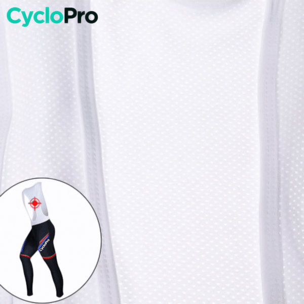 COLLANT CYCLISTE THERMIQUE ROUGE - HIVER - HOMME Cuissard long pour homme GT-Cycle Outdoor Store 