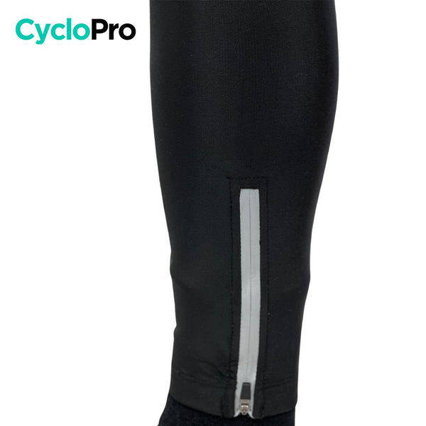 COLLANT CYCLISTE THERMIQUE VERT- HIVER - HOMME - CycloPro
