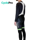 COLLANT CYCLISTE VERT ÉVASION+ - AUTOMNE - HOMME cuissard long homme GT-Cycle Outdoor Store 