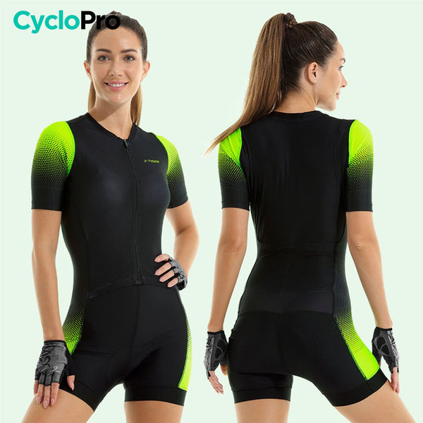 Combinaison Cyclisme / VTT pour Femme - Racing+ CycloPro S 