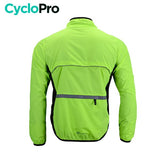 Coupe-vent cycliste fluo Coupe-vent cycliste CycloPro 