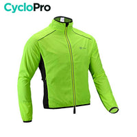 Coupe-vent cycliste fluo Coupe-vent cycliste CycloPro S 