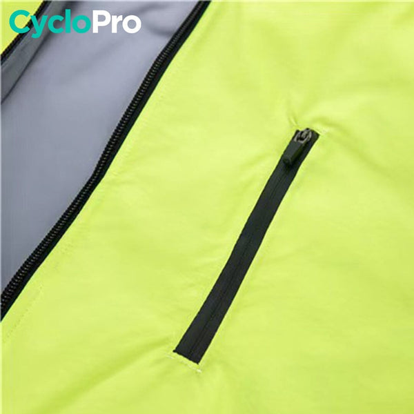 Coupe-vent cycliste - Reverse+ - DESTOCKAGE Coupe-vent cycliste CycloPro 
